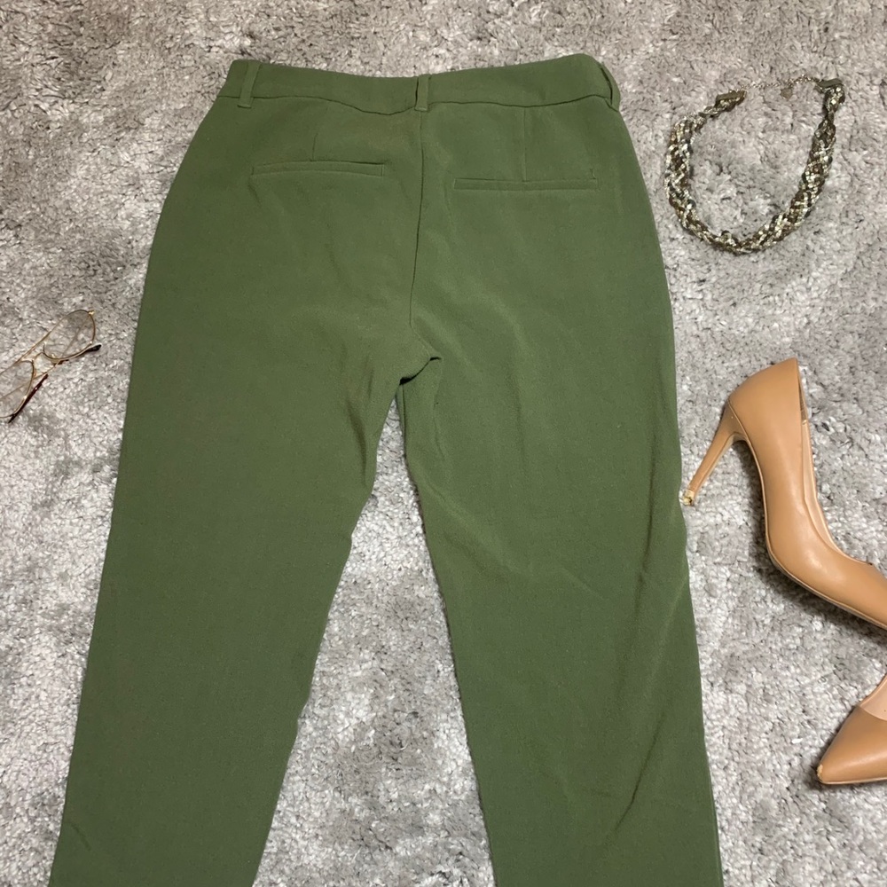 Old Navy Harper Midrise Green Pants